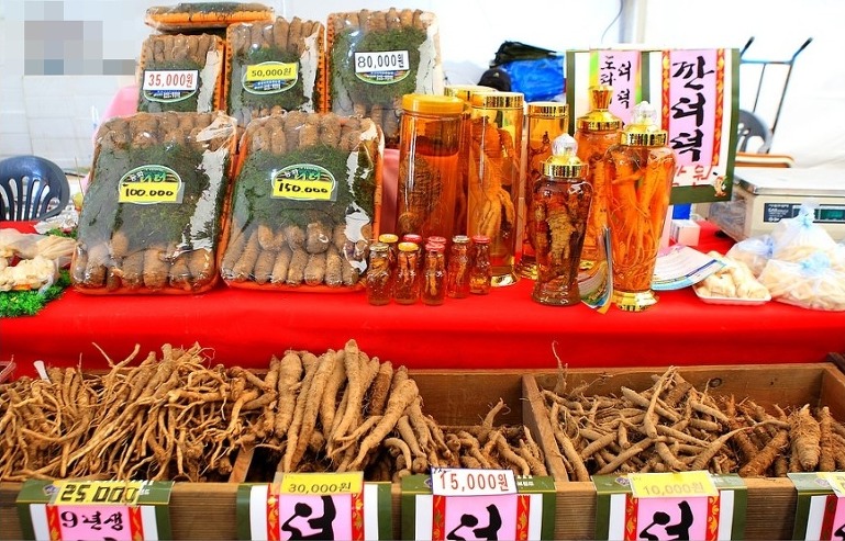 횡성안흥더덕 이미지