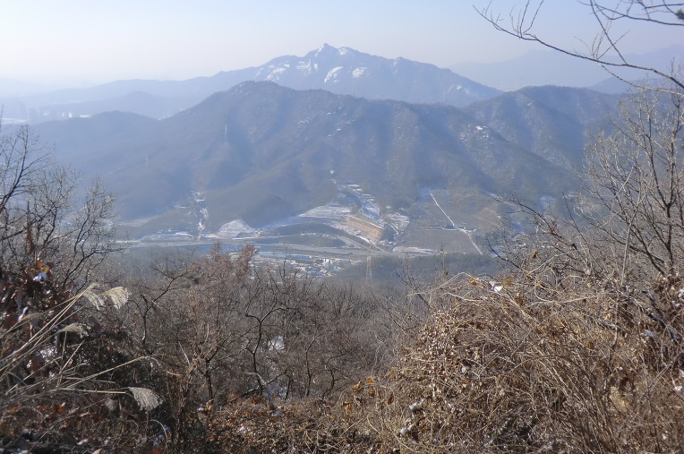 퇴뫼산 정상 이미지