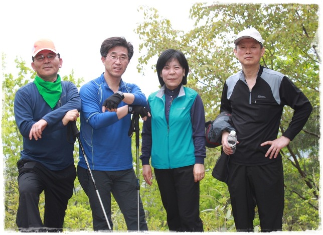 완주군 오봉산 산행 