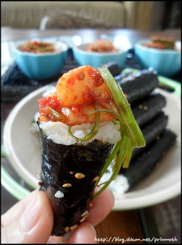충무김밥 이미지