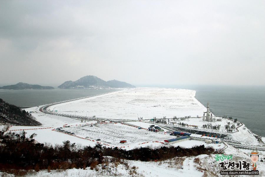 고군산군도의 겨울풍경