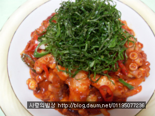 친정엄마 손맛 따라잡기! 눈물나게 화끈한 낙지볶음>_<
