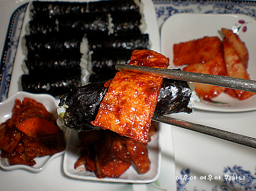 찬들김밥 이미지