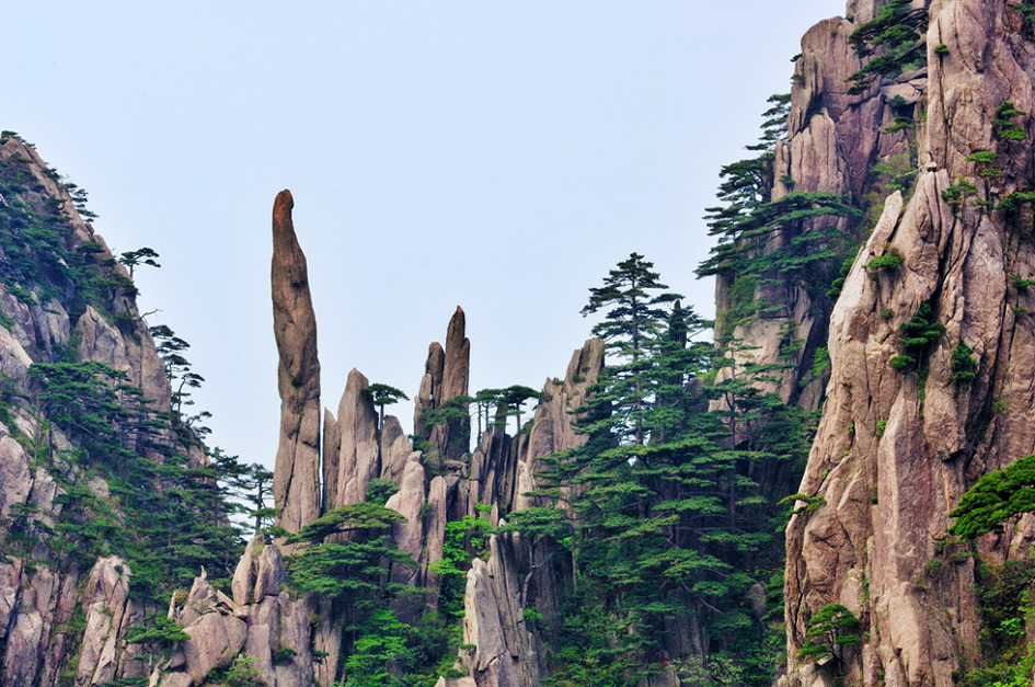 중국 황산 출사기(제4부 : 청량대 일출에서 김해까지)