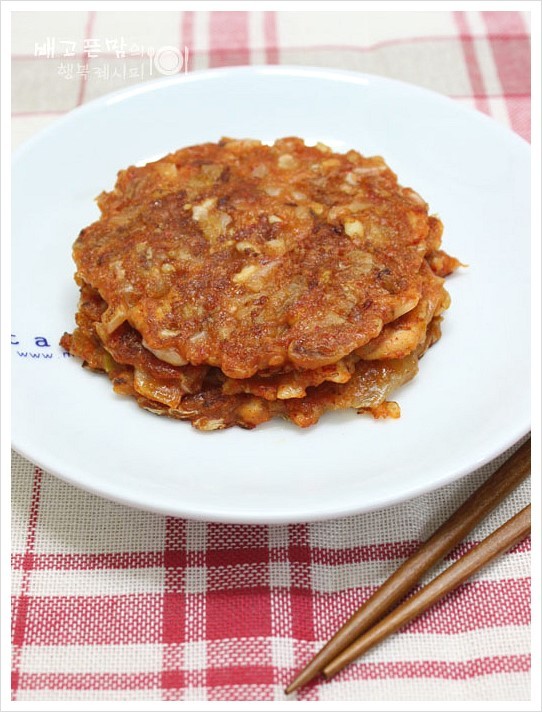 김치감자전