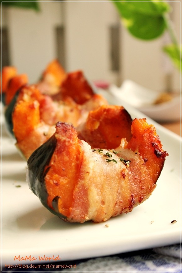 베이컨말이 단오학 마우리