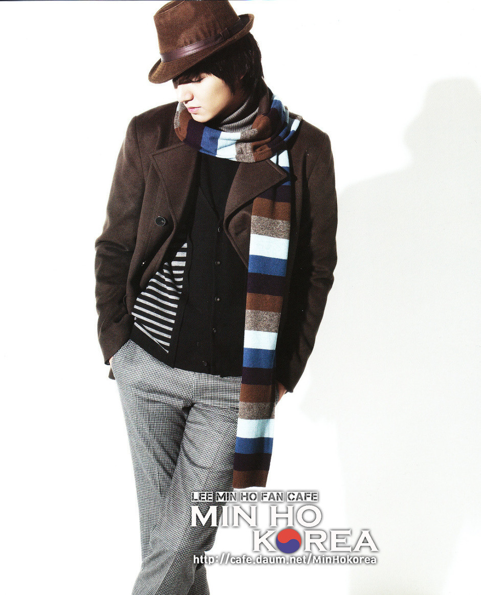 Lee Min Ho banh bao trong BST Trugen Winter 2009