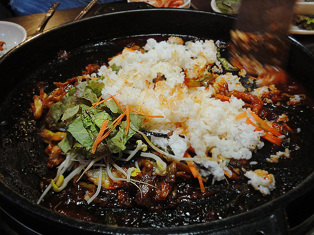 철판닭갈비 이미지