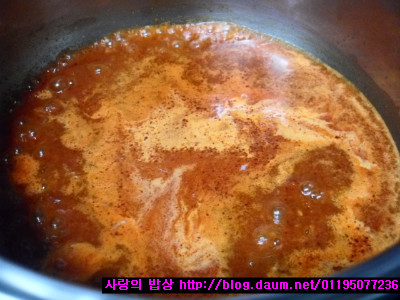 주말별미! 낙지볶음 만들려다 해물찜이 완성!>_