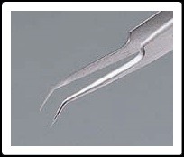 초정밀핀셋(비스듬하고 날카로운 끝),TWEEZERS PRECISION CLEAN-PACK         