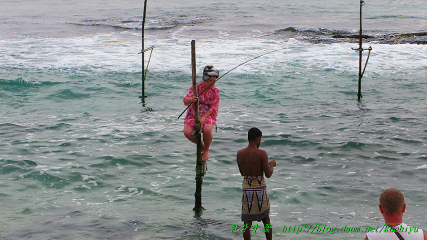 Stilt fishing(스리랑카)-한강의 꽃
