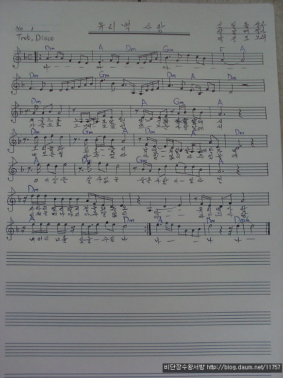기타 연주 - 박진도, 유리벽 사랑 