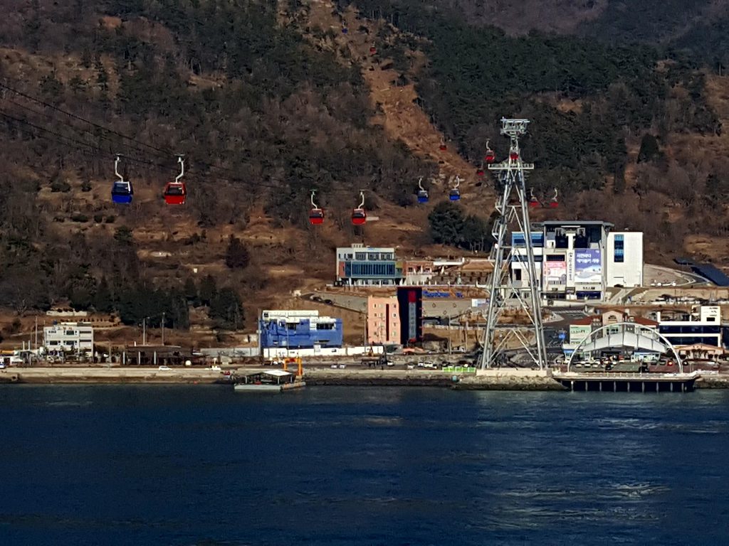 남해 사천 삼천포대교 바다위를 씽씽 사천바다케이블카 경남 한려해상국립공원 여행