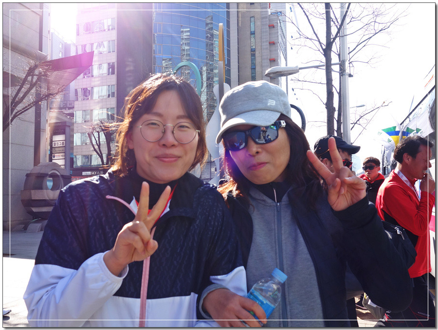 제90회 서울 동아 마라톤 대회 스케치