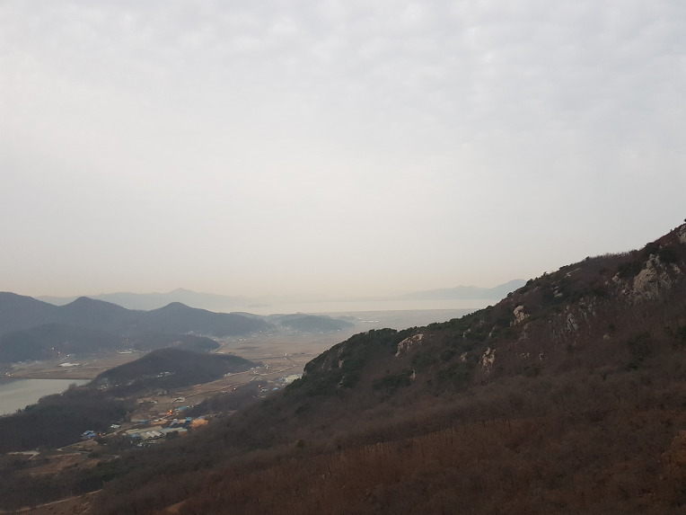 積石落照  ~惠山  權沆~