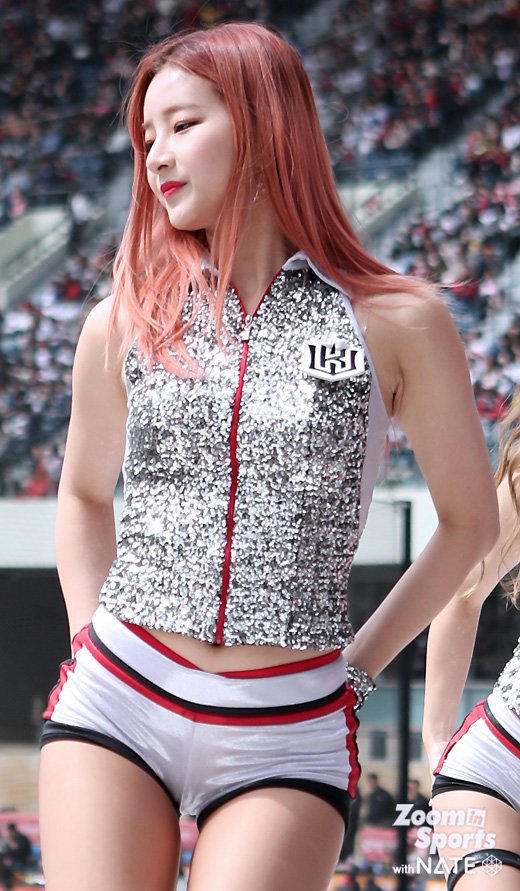 kt 위즈 치어리더 김진아