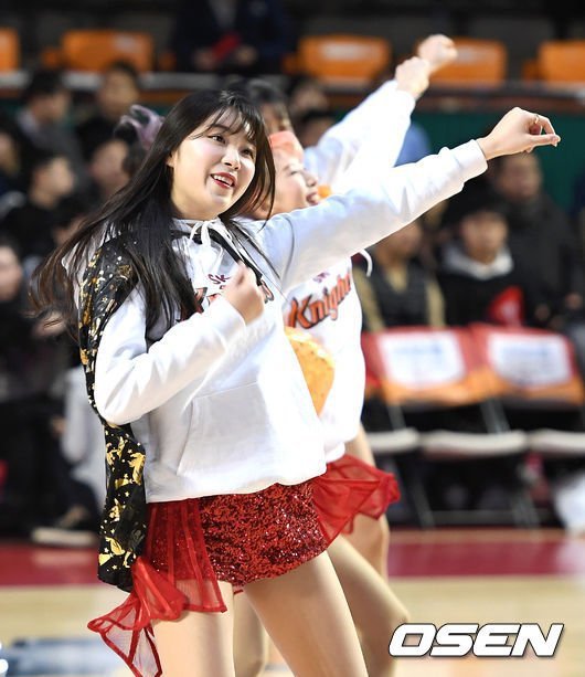 SK 치어리더 안지현  