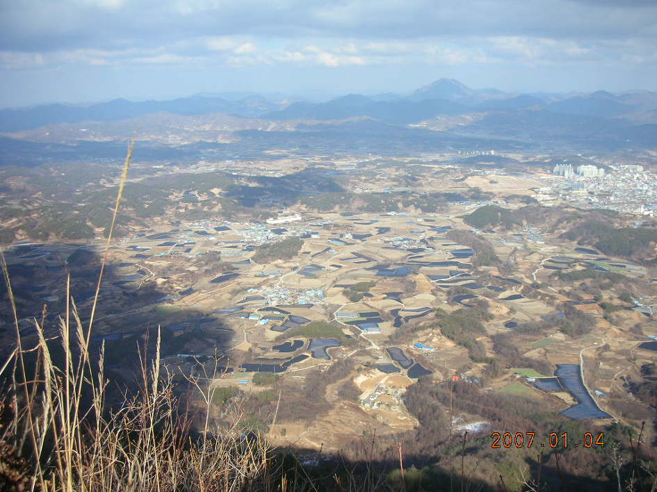 [명성산악회산행]금산 진악산(2007년1월5일)